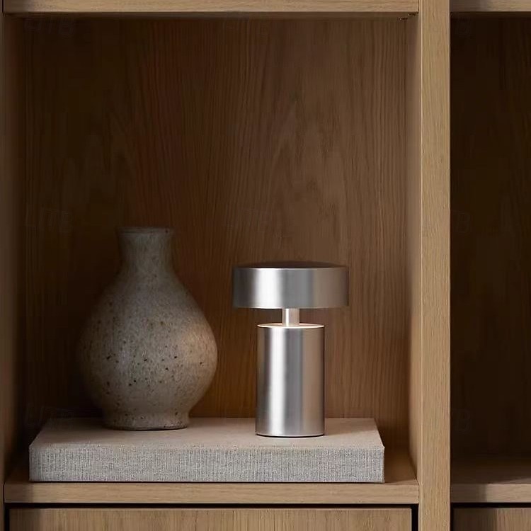 ночник в форме гриба, простой, беспроводной, с возможностью зарядки через USB, с регулировкой яркости. 2025 - $132.99 –P4