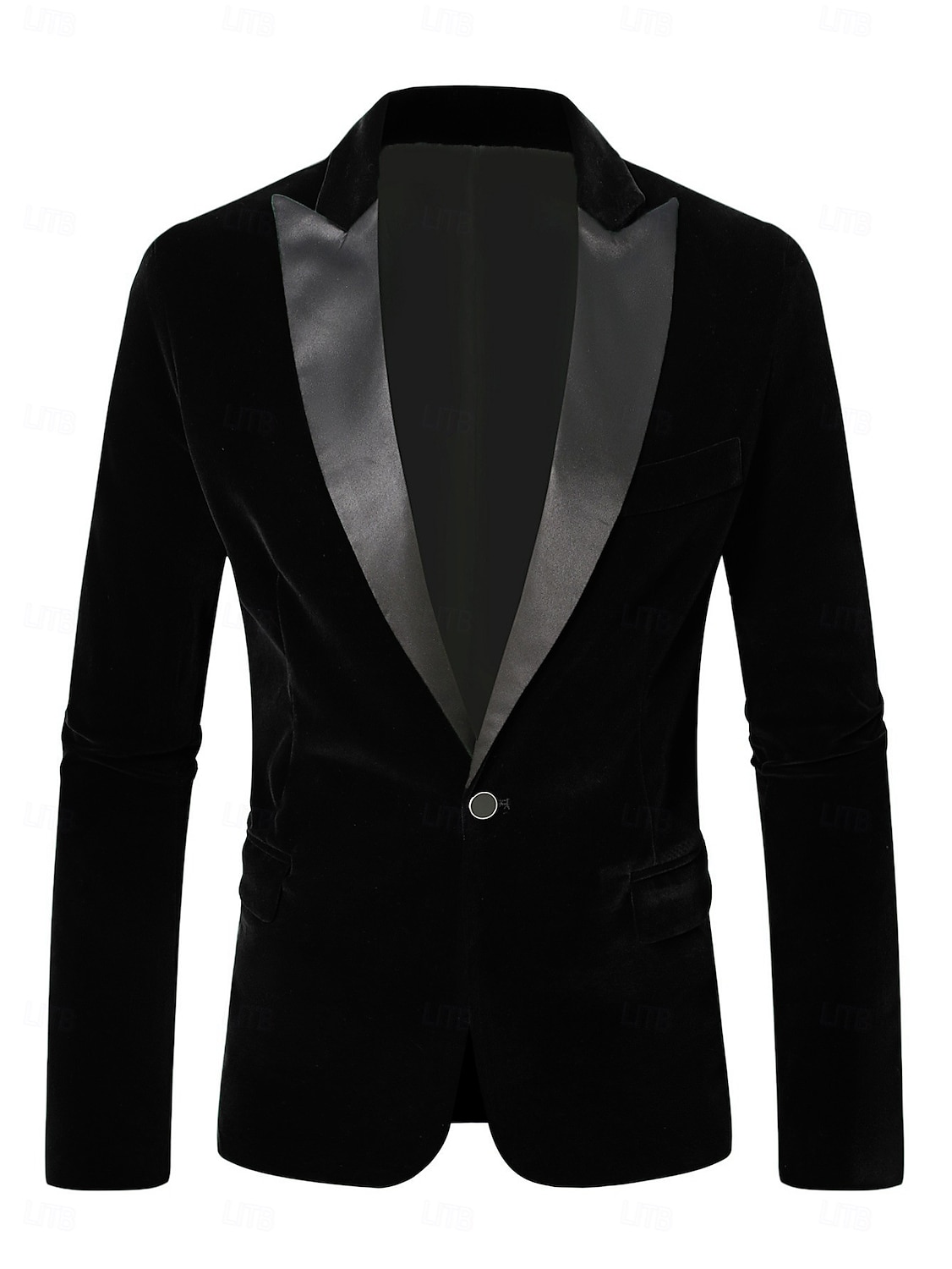 Retro Vintage Goldene Zwanziger 1920er Smoking Anzüge & Blazer langarm Der große Gatsby Gentleman Einfarbig Kostüm Herren Karnevalskostüm Karneval Neujahr Cocktailparty Themenparty 2026 - $83.99 –P12
