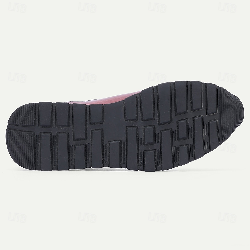Men's Burgundy Leather Wedding Shoes – Elegant Slip-On Design with Premium Finish, Ideal for Weddings, Formal Events and Special Occasions 2026 - $94.99 –P7
