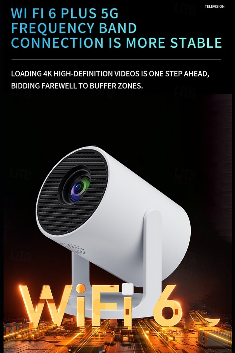 Проектор HY300 Pro S2 4K домашний кинотеатр наружный проектор Подарок на День святого Валентина 2026 - $95.99 –P13