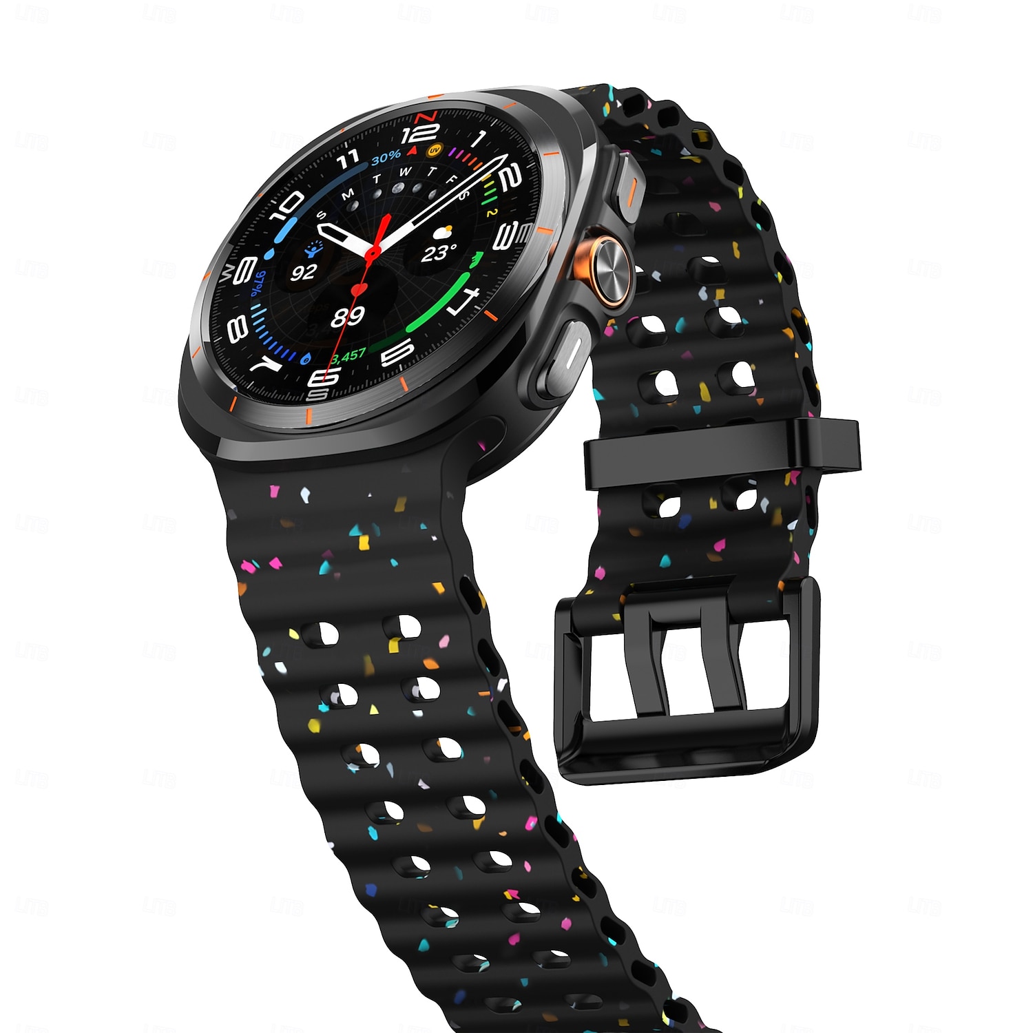 Uita-Band pentru Samsung Galaxy Urmărește Ultra Silicon Înlocuire Curea Ajustabil Banderolă Sport Catarama moderna Ocean Band Brăţară 2026 - $11.99 –P4