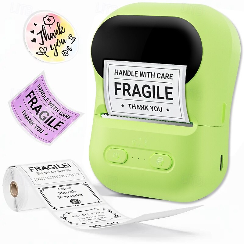 Машина для изготовления этикеток p5 с лентой, небольшой термопринтер для наклеек, портативный Bluetooth 2026 - $37.99 –P10