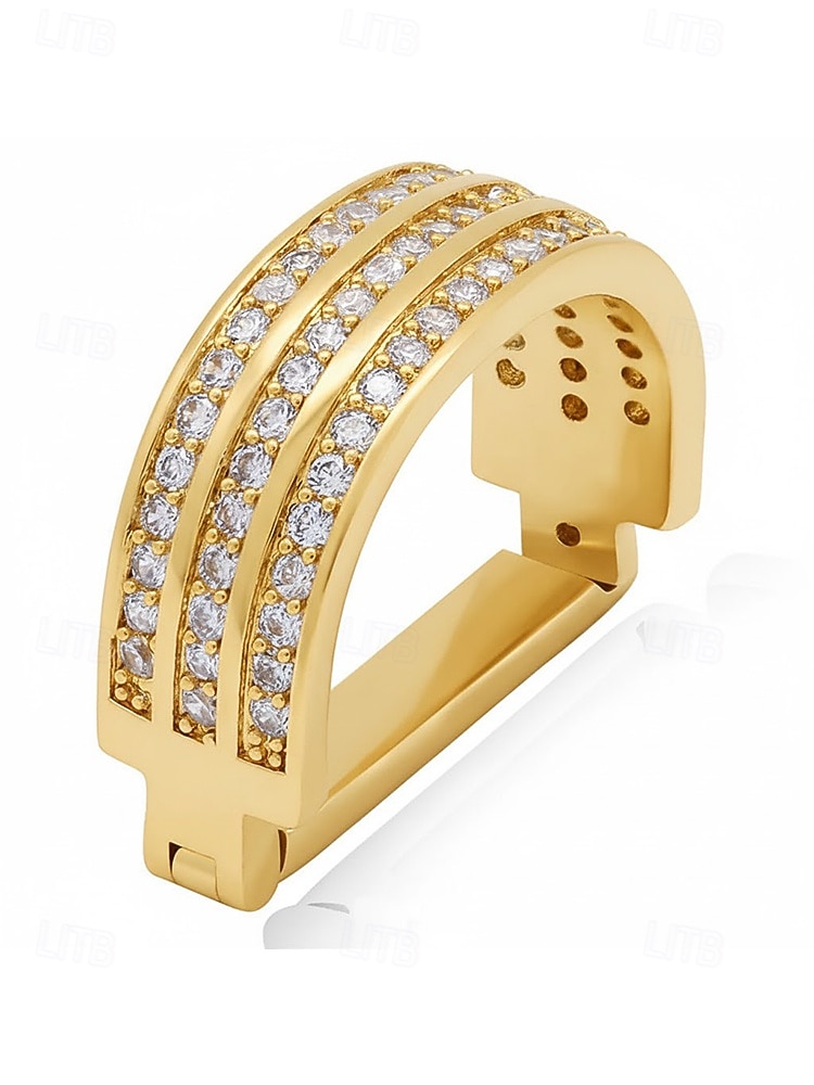 Clemă de cravată bărbătească din aliaj, culori aurii și argintii, elegantă și durabilă pentru ocazii formale și purtare de zi cu zi 2026 - $11.99 –P7