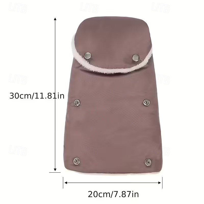 перчатки-муфты для колясок - зимние ветрозащитные и с флисовой подкладкой, с толстыми ручками 2026 - $23.99 –P4