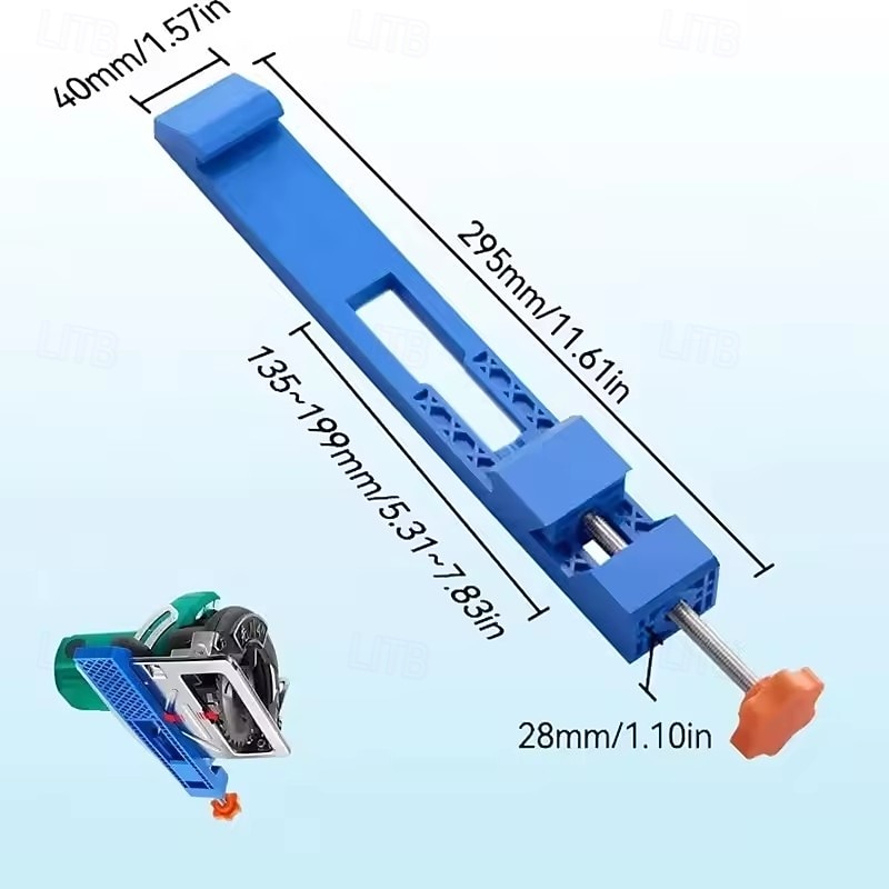Cutting Machine Base Guide Aluminium Alloy Portable Woodworking Construction Building Tool 2025 - $14.99 –P7