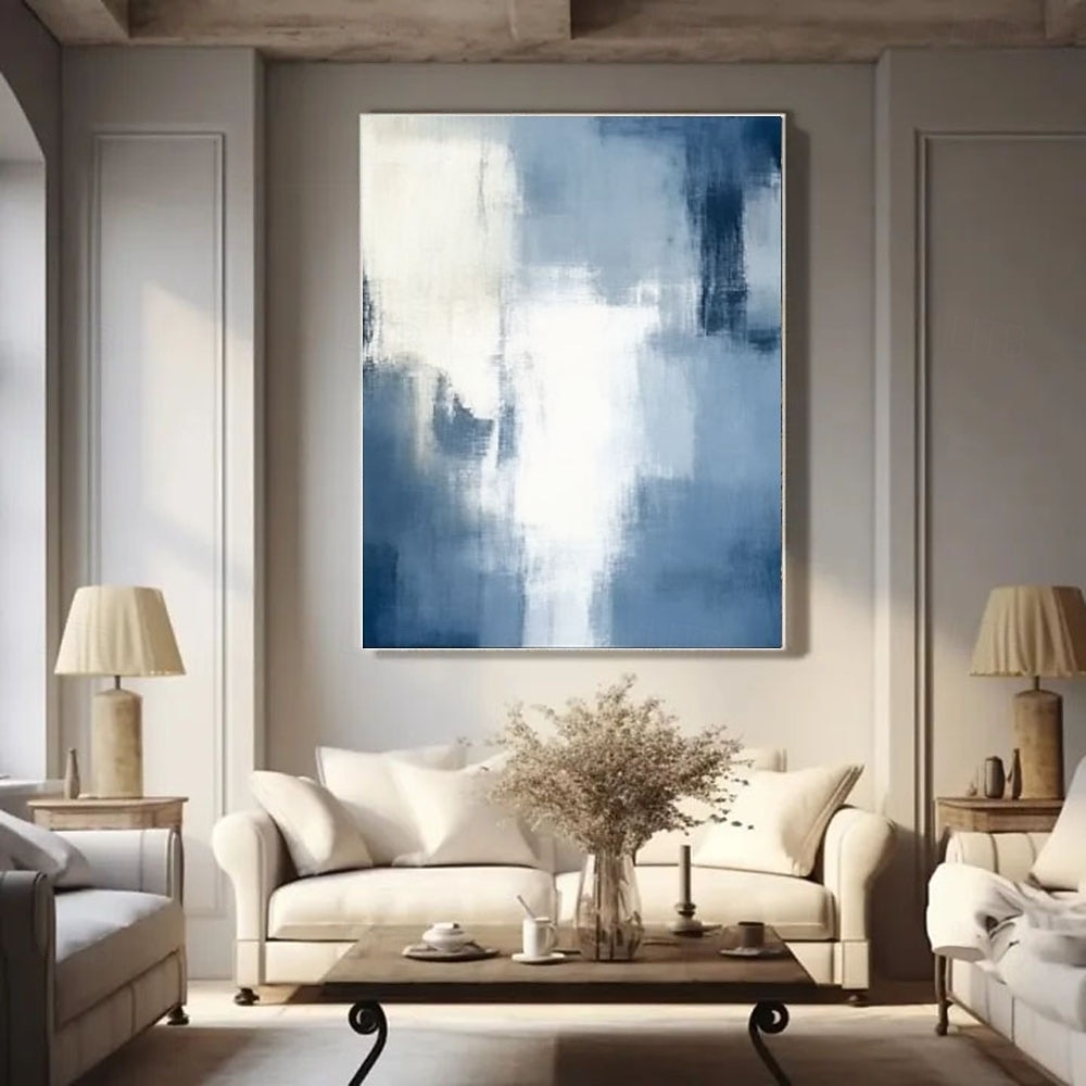 dipinto a olio fatto a mano dipinto a mano orizzontale astratto contemporaneo moderno tela arrotolata (senza cornice) del 2025 a $107.99 –P3