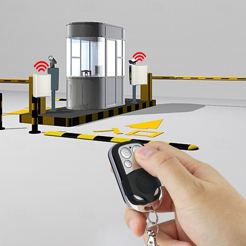 DC12V 433MHz 4kanálový multifunkční přijímač RF bezdrátové dálkové ovládání spínač relé pro motor garážové clony LED světlo 2026 - $18.99 –P1