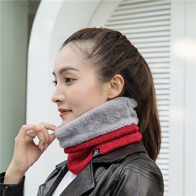 Μόδα μαλακή πλεκτή θερμαντική λαιμού αθλητικό κασκόλ γυναίκες άνδρες κάλυμμα προσώπου χειμώνα πατινάζ τρέξιμο ζεστά κασκόλ παχύ κρύο κολάρο μάσκα ολόκληρου προσώπου snood κασκόλ λαιμού bufanda παχύ 2026 - $15.99 –P5