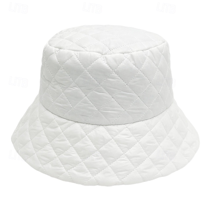 Damen Hut Eimerhut Winddicht Warm Outdoor Alltagskleidung Wochenende Spleißen Einfarbig 2026 - $8.49 –P7