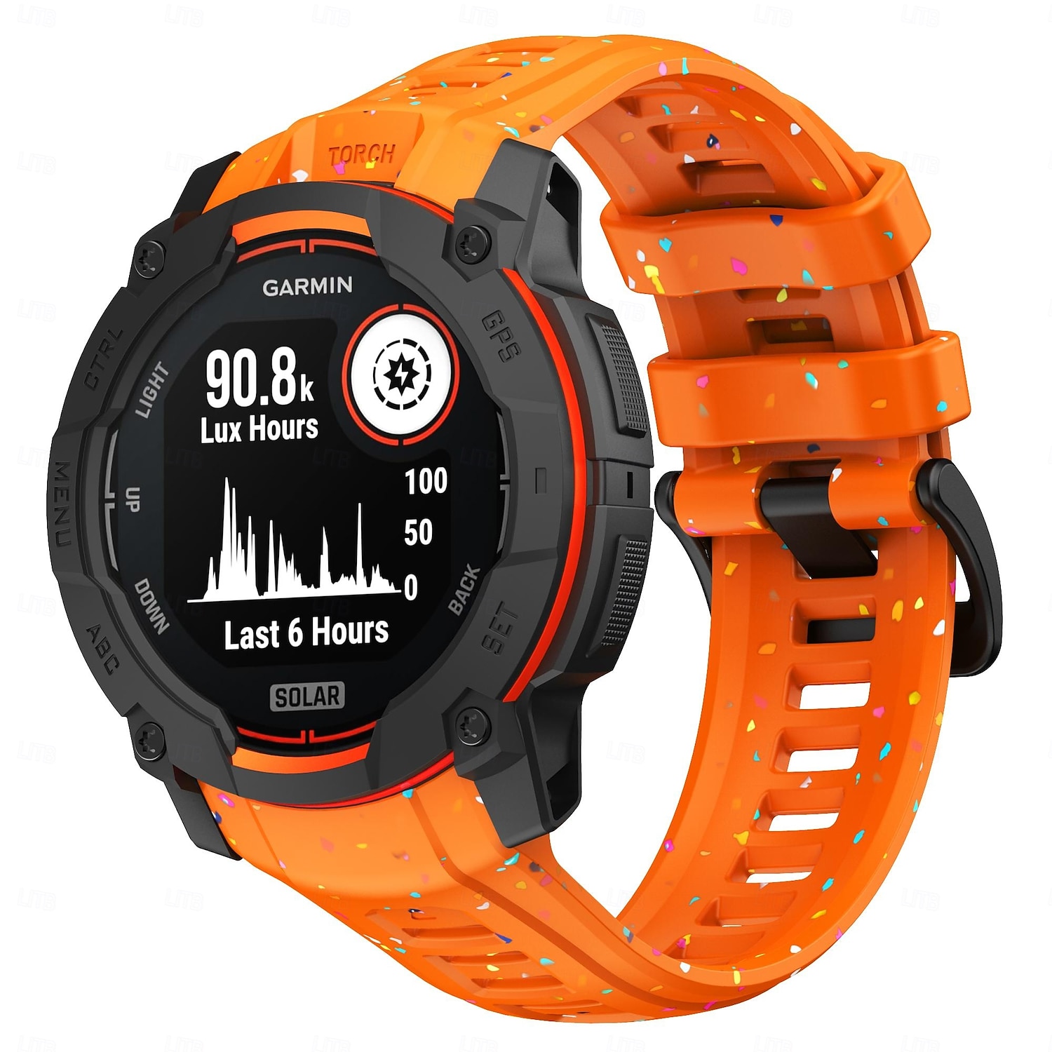 Óraszíj mert Garmin Ösztön 3 Szilikon Csere Szíj Állítható Sportszíj Modern csat Virágos Nyomtatott Karszalag 2026 - $13.99 –P1