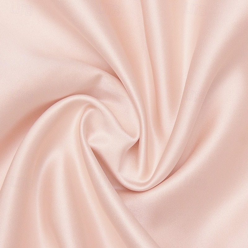 A-linja Kokopitkä Tanssiaispuku viitalla Iltapuku Tyylikäs Silkkinen Lyhythihainen Tiukka pyöreä kaula-aukko Häät Muodollinen Satiini kanssa Kristallikoristelu Shouder Flower 2026 - $160.99 –P3