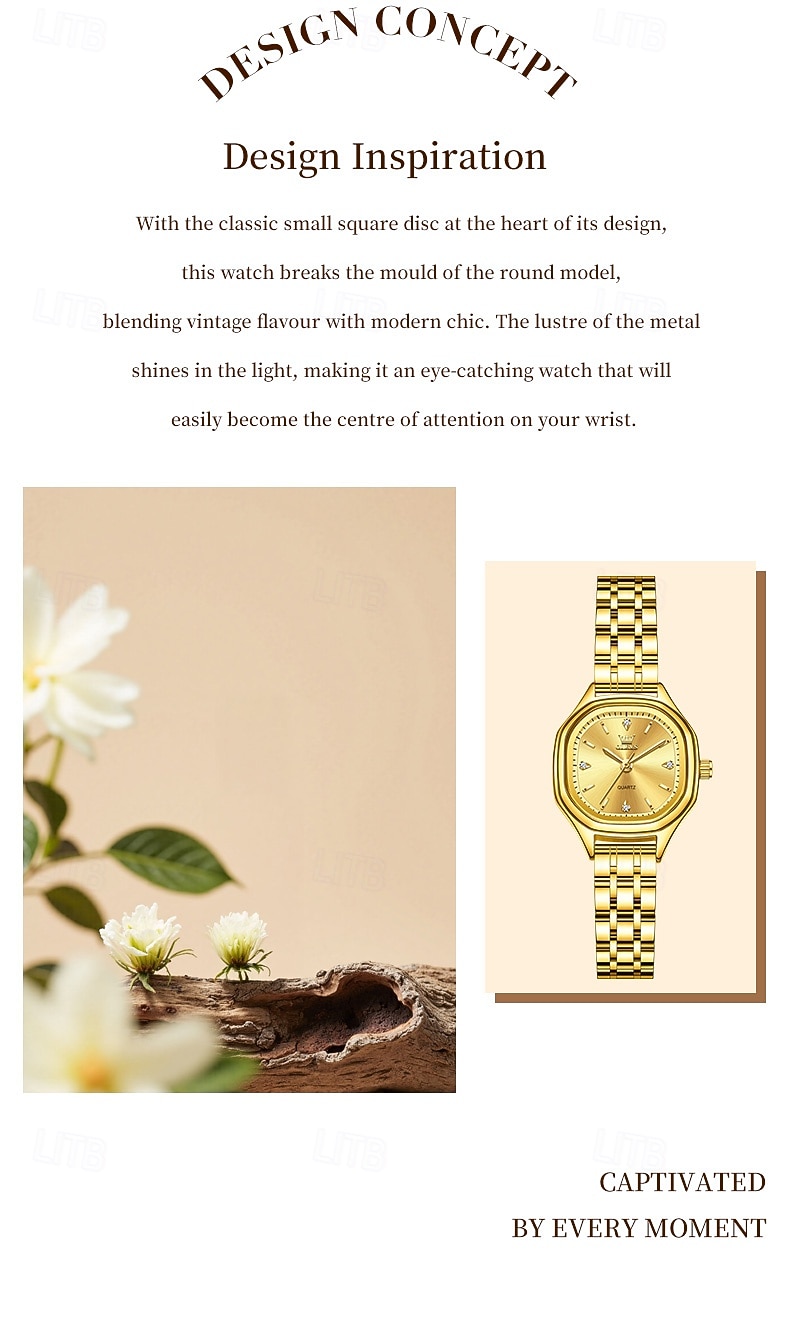 OLEVS Moederdag Cadeau voor Vrouwen Kwarts Horloge Creatief Minimalistisch Mode Casual Luminiserend Waterdicht Decoratie Legering Horloge 2026 - $42.99 –P2