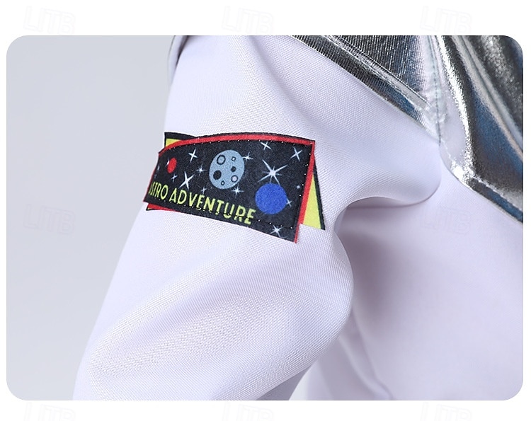 Fancy Costume Jumpsuit Uniform Astronaut Cosplay Costume Kid's Boys' Halloween Carnival Party Performance Dress Up 2026 - $32.99 –P9