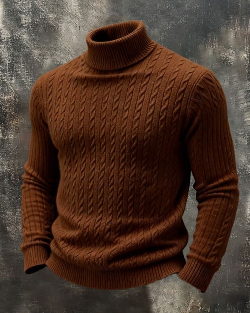 Homme Pull Pull Tricoté Côtelé Tricoter Hauts Réguliers Tricoté Couleur Unie Col roulé Mode Streetwear Occasionnel Tenue quotidienne Vêtement Tenue Automne Hiver Noir Blanche S M L de 2026 ? $22.99 –P9