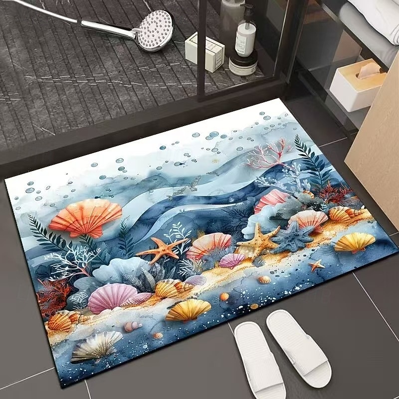 3D Optical Illusion Doormat Visual Trap Floor Mat Non Slip Water Absorbing for Bathroom Shower Entryway Indoor Outdoor Diatomaceous Earth Quick Dry Absorbent 20 x 31 inch 2026 - $16.49 –P5