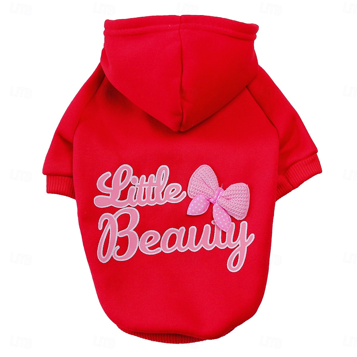 Small Dog Pink Hoodie - Little Beauty Pet Sweatshirt with Bow Accent - Great Gift for Dogs 2026 - $13.99 –P11