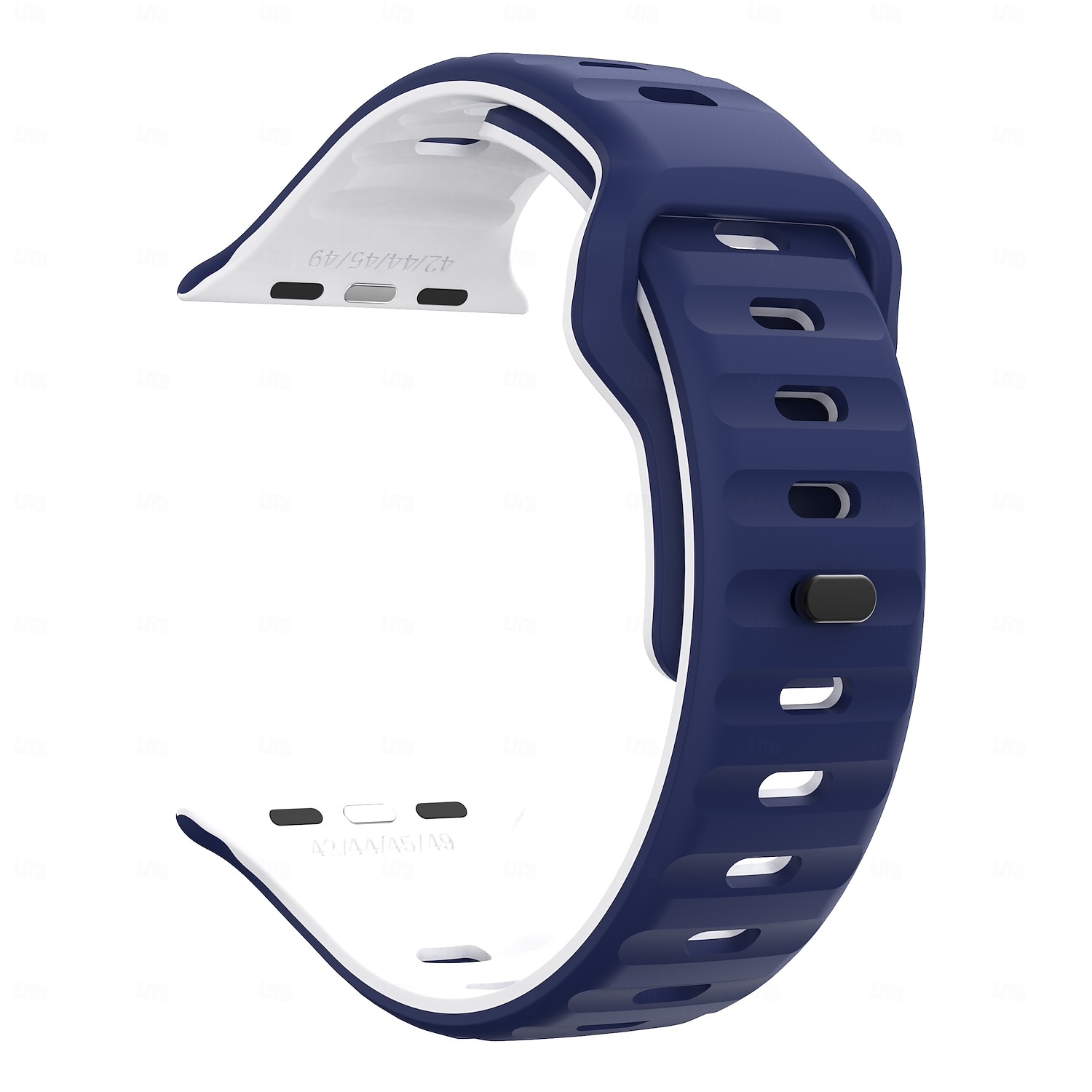 Sport Band Sport Loop Compatible with Apple Watch band 38mm 40mm 41mm 42mm 44mm 45mm 49mm Multilayer Two Tone Luxury Silicone Strap Replacement Wristband for iwatch Ultra 3 2 Series 11 10 9 8 7 SE 6 2026 - $9.99 –P3
