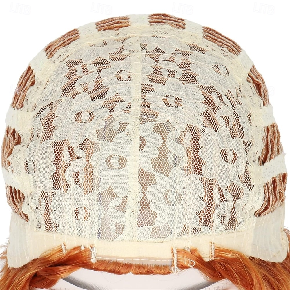 Длинный волнистый женский рыжевато-коричневый парик в стиле средневековья и ренессанса, хиппи, костюм для Хэллоуина 2026 - $21.99 –P5