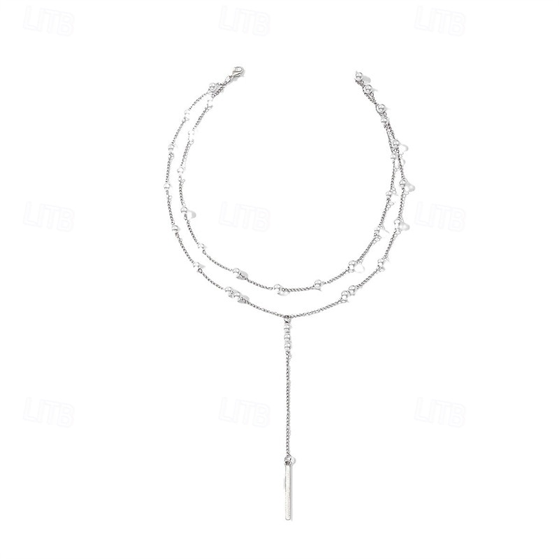 1 pièce Collier pendentif Collier For Femmes Diamant synthétique Rue Cadeau Quotidien Alliage Gland de 2026 ? $15.49 –P5