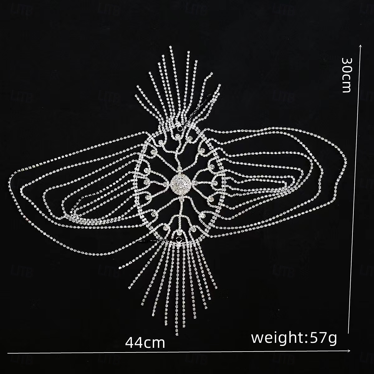 copricapo da donna in cristallo stile Gatsby anni '20 - cerchietto vintage in strass stile flapper con catene per feste e cocktail in stile anni '20 del 2026 a $24.99 –P4