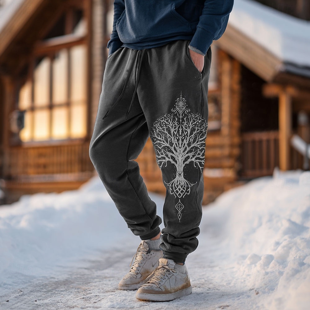 Homme Viking Arbre de la vie Art celtique Joggings Pantalon Jogger Pantalons Taille Moyenne Taille élastique à cordon Vintage Rétro Extérieur Camping & Randonnée Chasse Pantalon de survêtement de 2026 ? $24.99 –P4