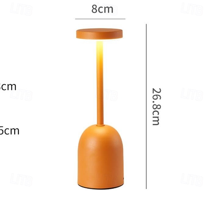 Rechargeable Cordless LED Table Lamps Touch Sensor Light, 3-Levels Portable Dimming Wireless Battery Operated Lamp,Night Light/Restaurant Table/Outdoor/Coffee/Bar 2026 - $17.49 –P6