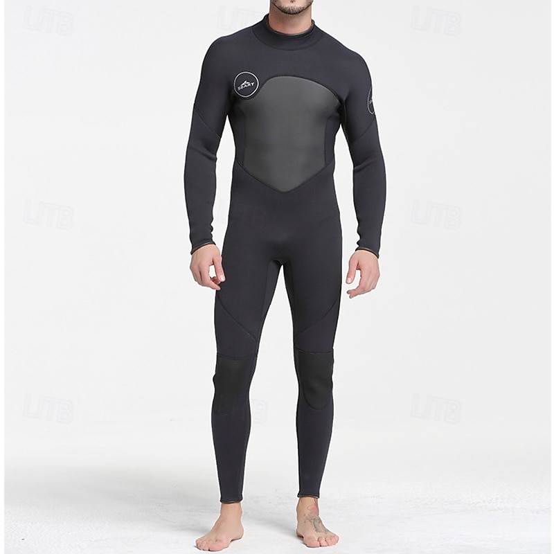 Per uomo 3mm Muta da sub in neoprene Rash Guard completo per il corpo Costume da surf intero Color-blocking Caldo Protezione UV Manica Lunga Mute da immersione Surf Canoa Snorkeling Inverno del 2026 a TRY 4018.4 –P5