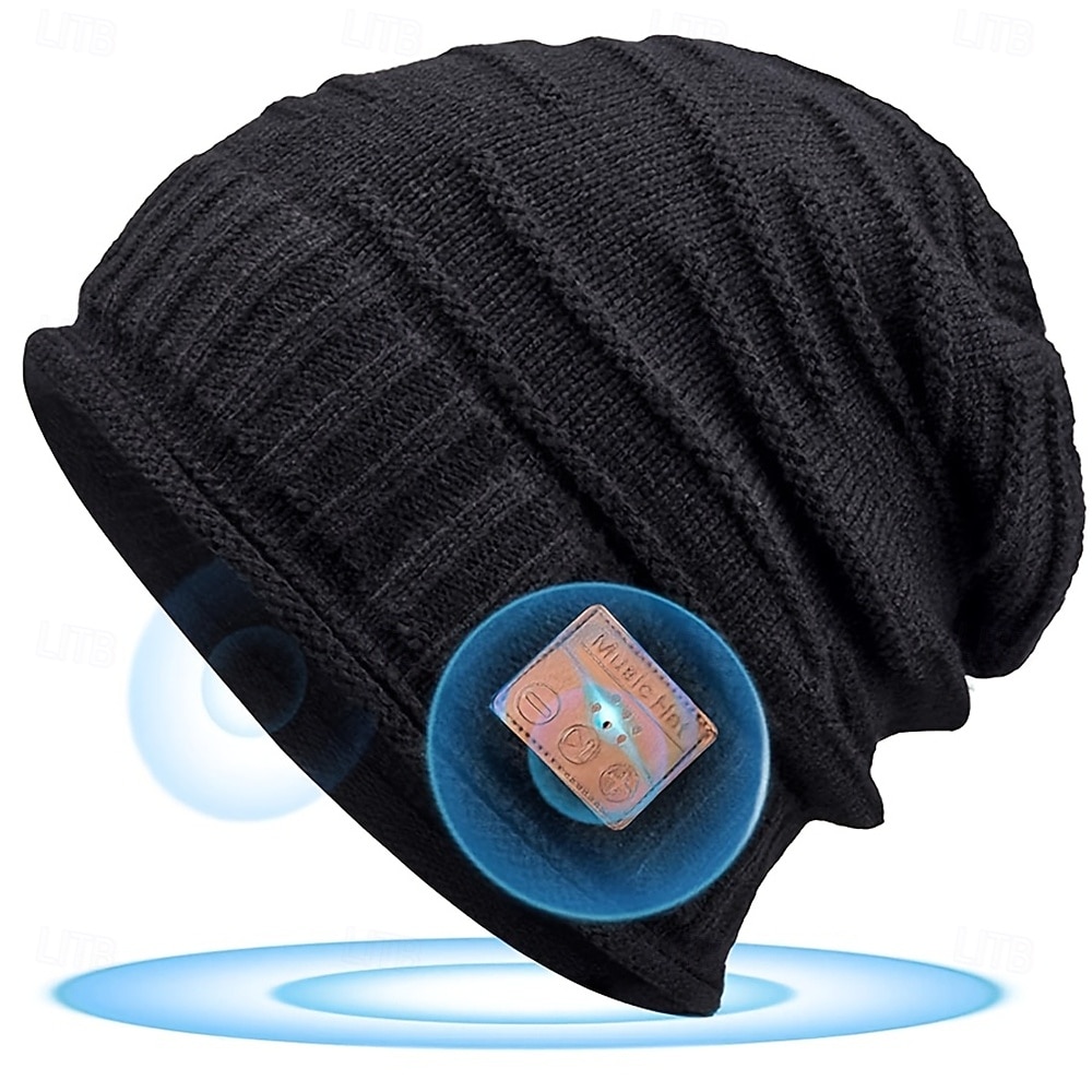 Men's Wireless Hat Valentine's Day Gift for Teenage Boys and Girls  Men's and Women's Adult Teenage Socks  Cool Technology Wireless Music Hat with Earphones for Gamers Husband Valentine's Day Gift 2026 - $25.99 –P1
