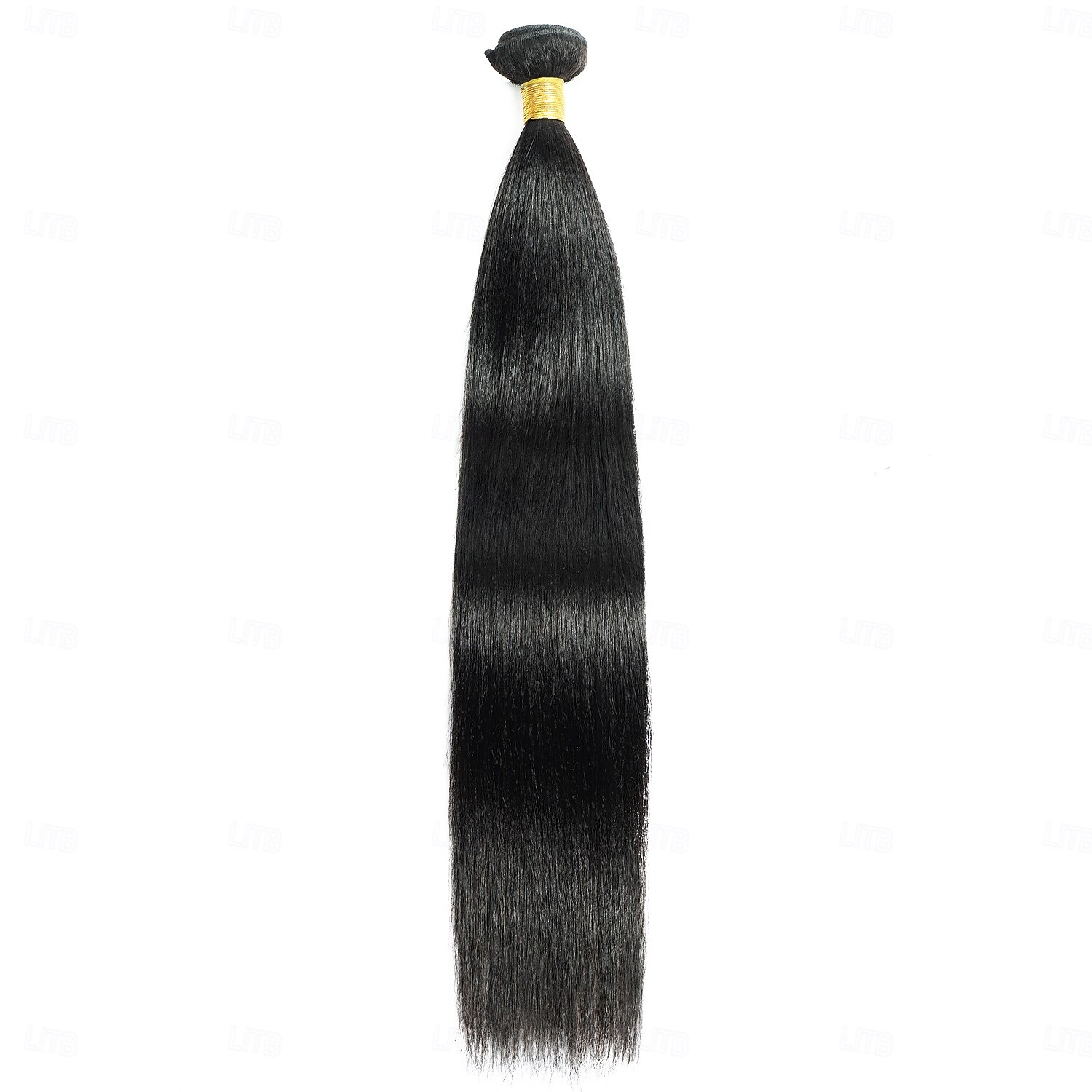 1 pacote Tecer Cabelo Cabelo Brasileiro Yaki Liso Extensões de cabelo humano Cabelo Humano Tecer 10-30 polegada Preta Riscas Naturais de 2026 por $56.99 –P1