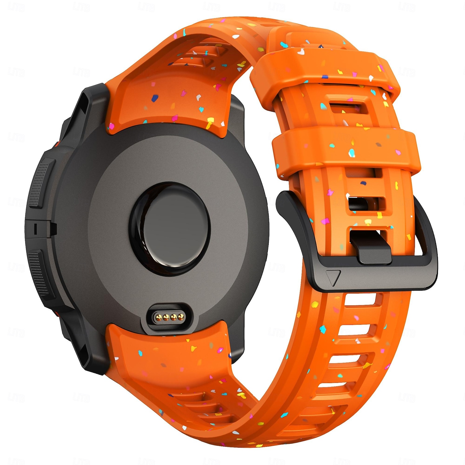 Óraszíj mert Garmin Ösztön 3 Szilikon Csere Szíj Állítható Sportszíj Modern csat Virágos Nyomtatott Karszalag 2026 - $13.99 –P2