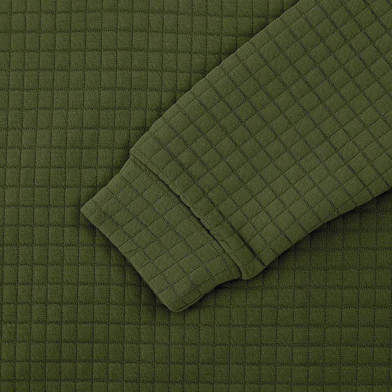 Miesten Vohveli tee T-paita Quarter vetoketjullinen T-paita Pitkähihainen Stand-kaula-aukko Syksy Talvi 봄 & Syksy Yhtenäinen väri Neuleet Päivittäin Vapaa-aika Sulkea jnk vetoketju ulko 2026 - $22.99 –P3