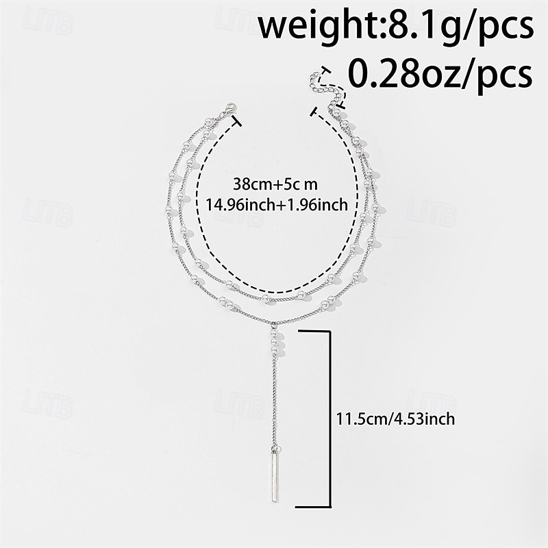 1 pièce Collier pendentif Collier For Femmes Diamant synthétique Rue Cadeau Quotidien Alliage Gland de 2026 ? $15.49 –P4