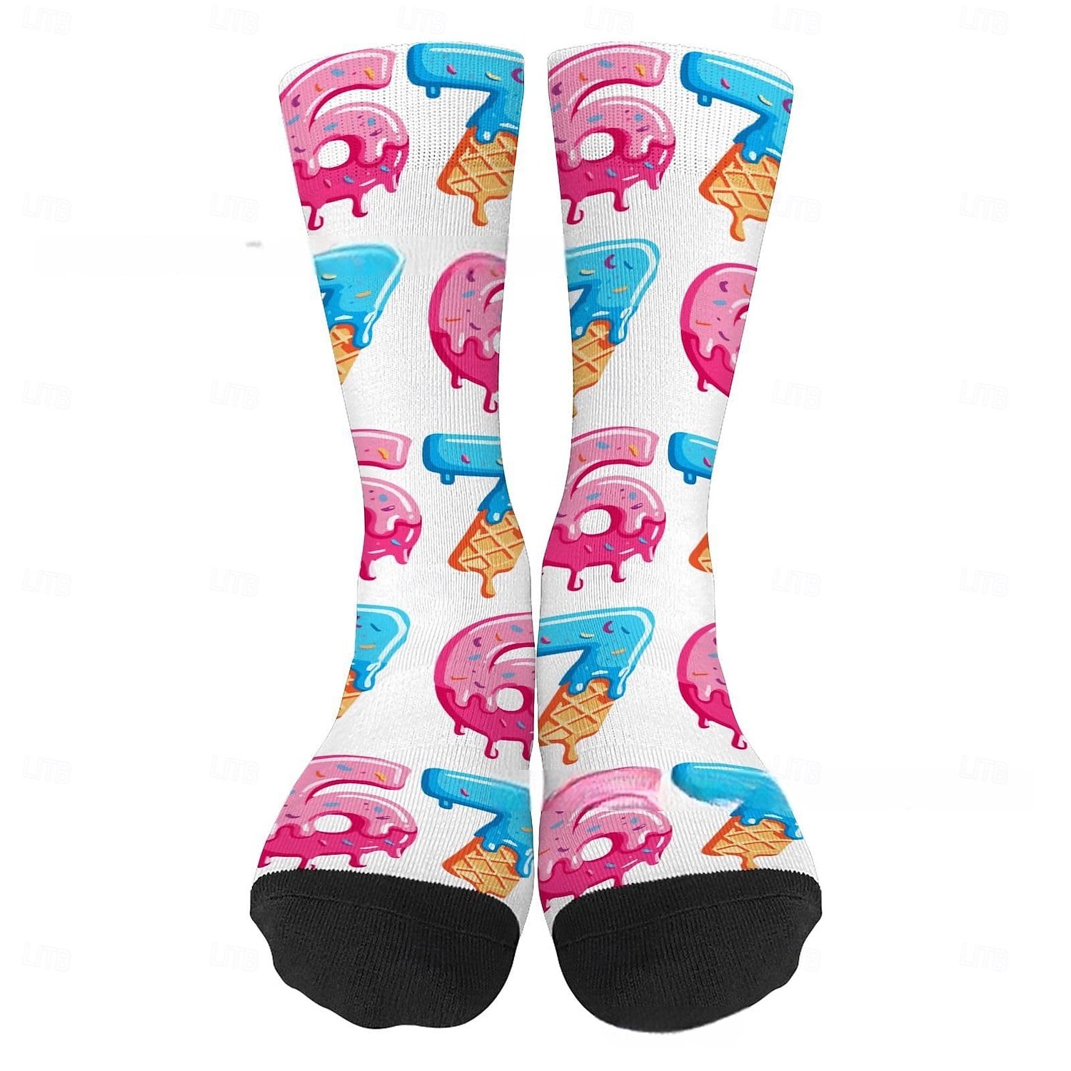 Calzini Divertenti Meme ‘Six Seven’ – 1 Paio Unisex In Morbido Cotone, Design 67 Per Uomo E Donna, Ideali Per Sport E Quotidiano, Regalo Originale