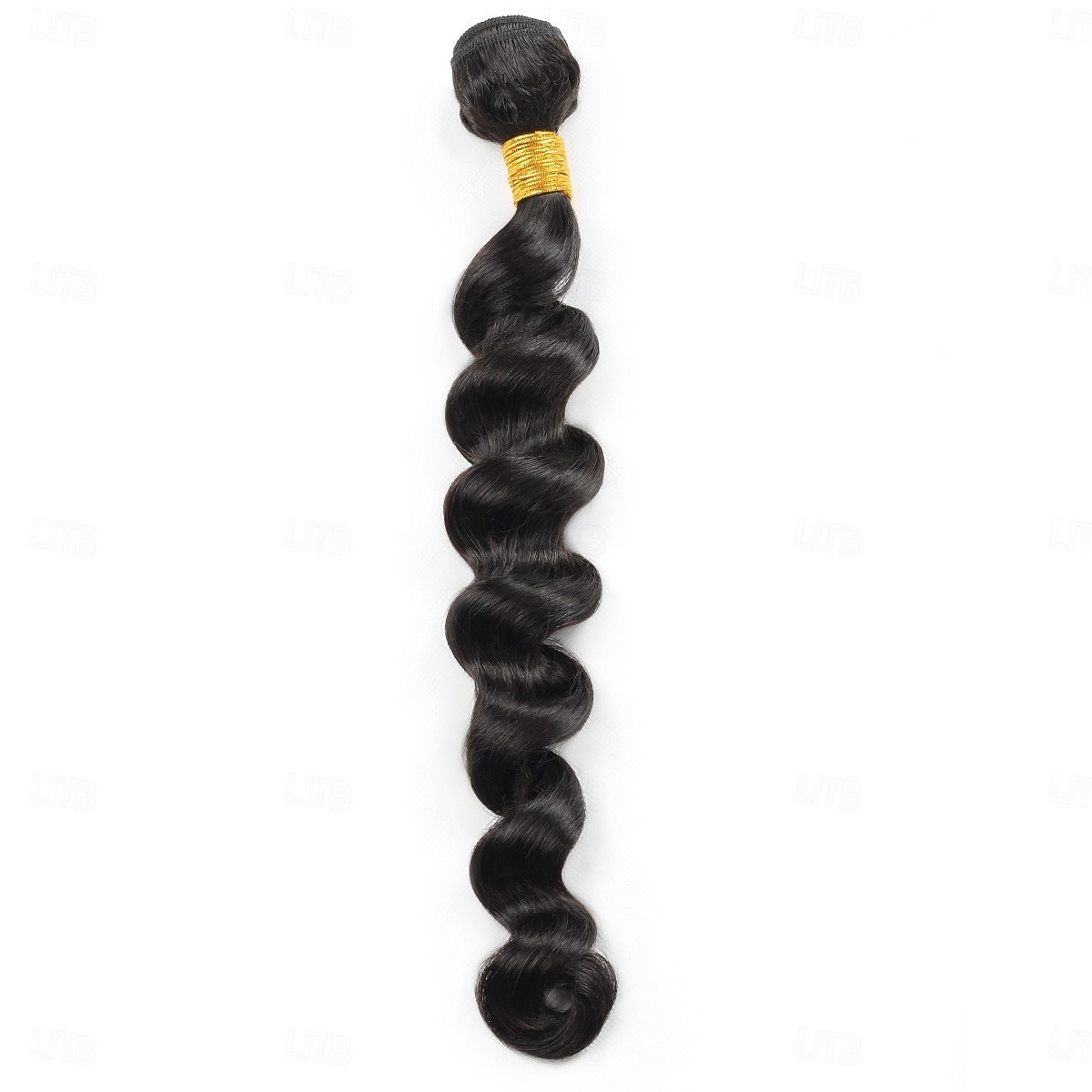 Cabelo humano brasileiro 1B # cor preta natural, solto, tom profundo, 1 pacote de 10 a 30 polegadas de 2026 por $54.99 –P2