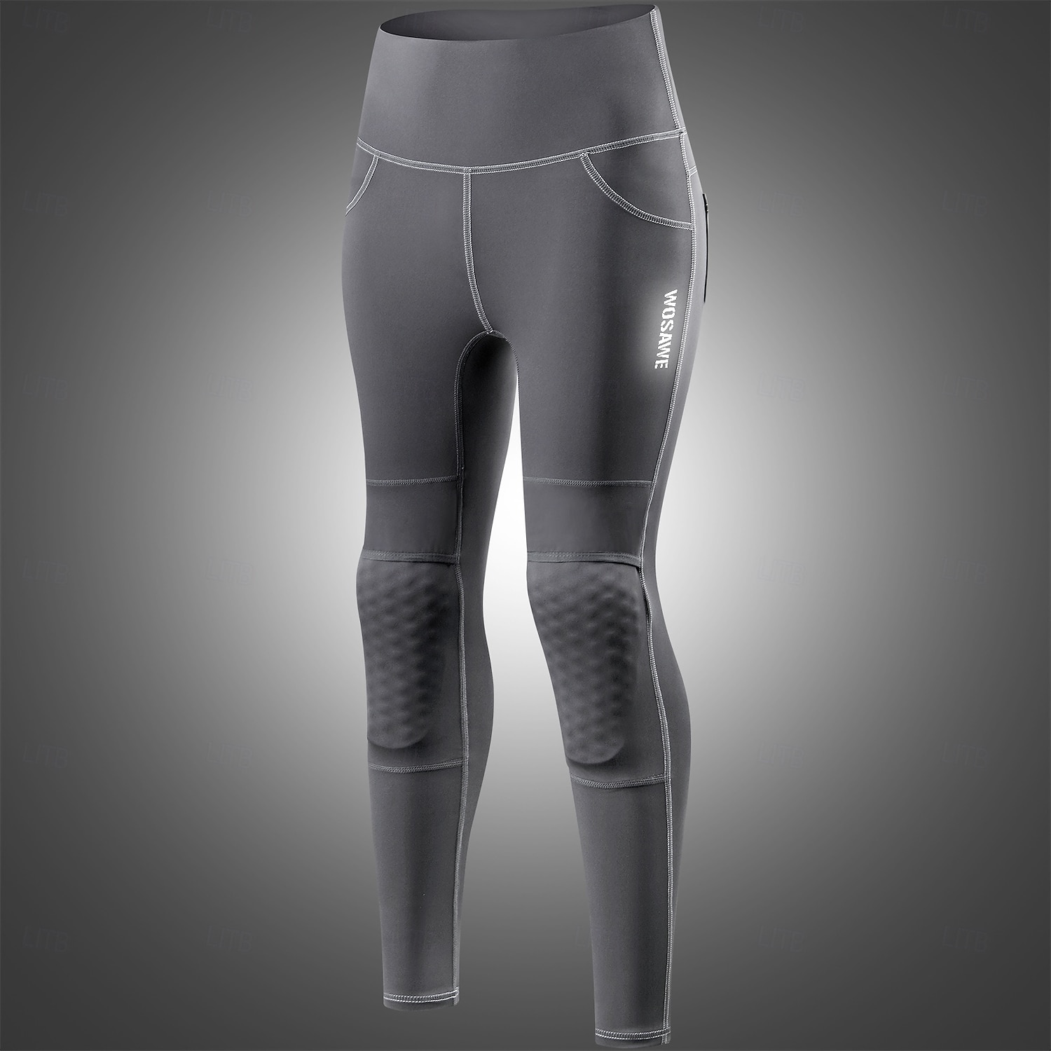 Pentru femei Colanți pentru ciclism Pantaloni de ciclism Downhill Jersey Manșon Lung Ciclism montan Ciclism stradal Vară Primăvară Negru / Portocaliu Hiacint+Gri Culoare solidă Bicicletă Fitness 2026 - $70.99 –P6