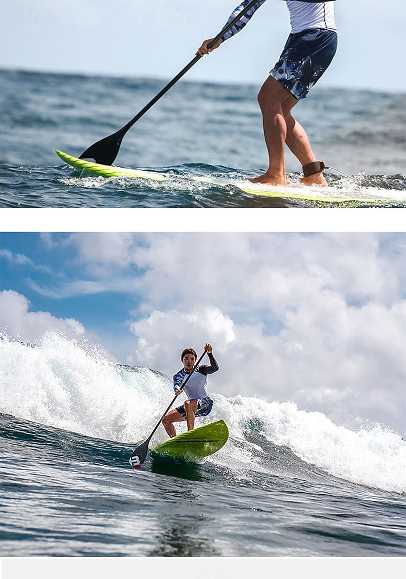 Herre Rash-guard Svømmeskjorte UPF50+ Hurtigtørkende Lettvekt Langermet Ikke-Klø Klær Badedrakt Surfing Strand Vannsport Svømming Lapper Sommer 2025 - $30.99 –P8