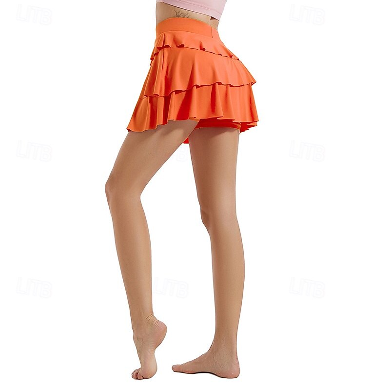 Naisten Yhtenäinen Rento hame Tennishame Tennishortsit Nopea kuivuminen Hengittävä Tennis Urheilu Juoksu Alaosat Musta Pinkki Sininen Tennisvaatteet 2026 - $16.49 –P15