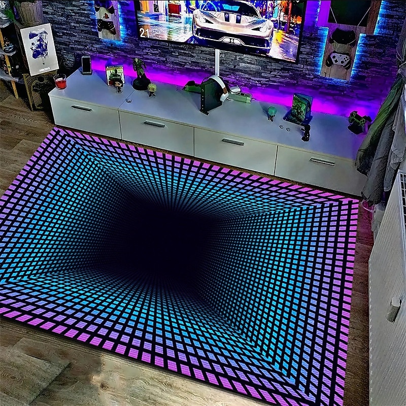 Deurmat 3D Illusie Geometrisch Antislip Hal Entree