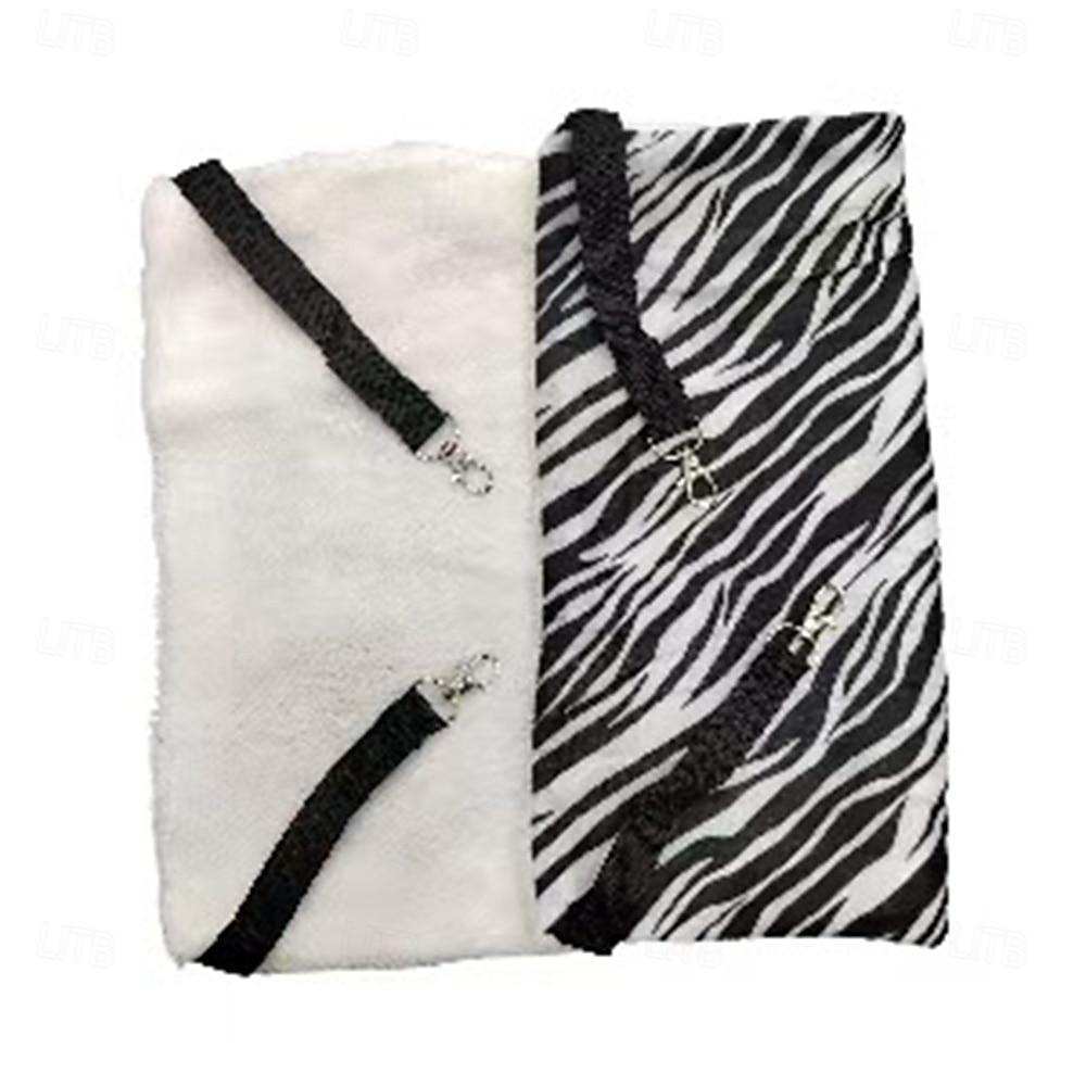 κομψή αιώρα γάτας με λεοπάρ μοτίβο - μαλακό βελούδινο κρεμαστό κρεβάτι για γάτες &μικρά κατοικίδια - άνετα &τάσεις 2025 - $13.99 –P14