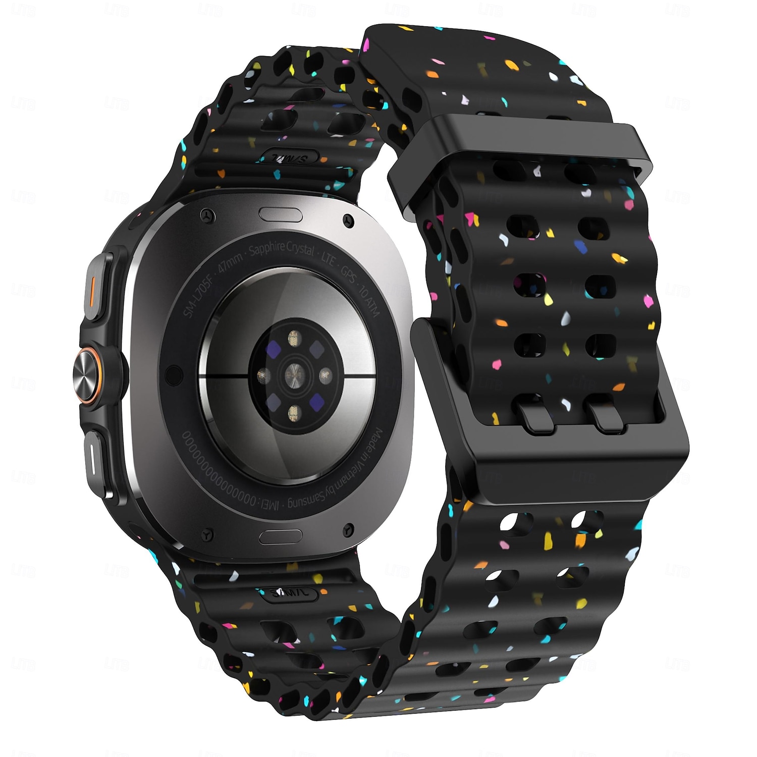 Uita-Band pentru Samsung Galaxy Urmărește Ultra Silicon Înlocuire Curea Ajustabil Banderolă Sport Catarama moderna Ocean Band Brăţară 2026 - $11.99 –P2