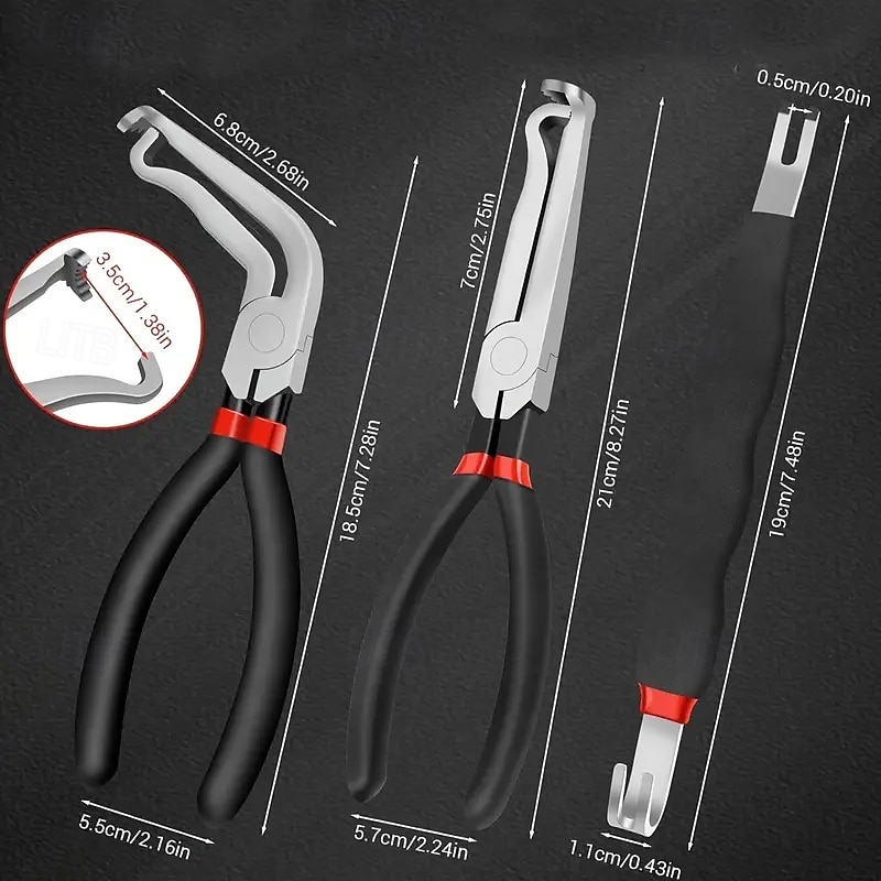 2026年 3個のプロフェッショナル自動車用電気コネクタセパレーター &60度角度付き切断プライヤーセット &ストレートジョー設計、ワイヤー除去ツール、車のセンサー、コネクタ用の高耐久性の精密  コレクション – $40.99 –P11