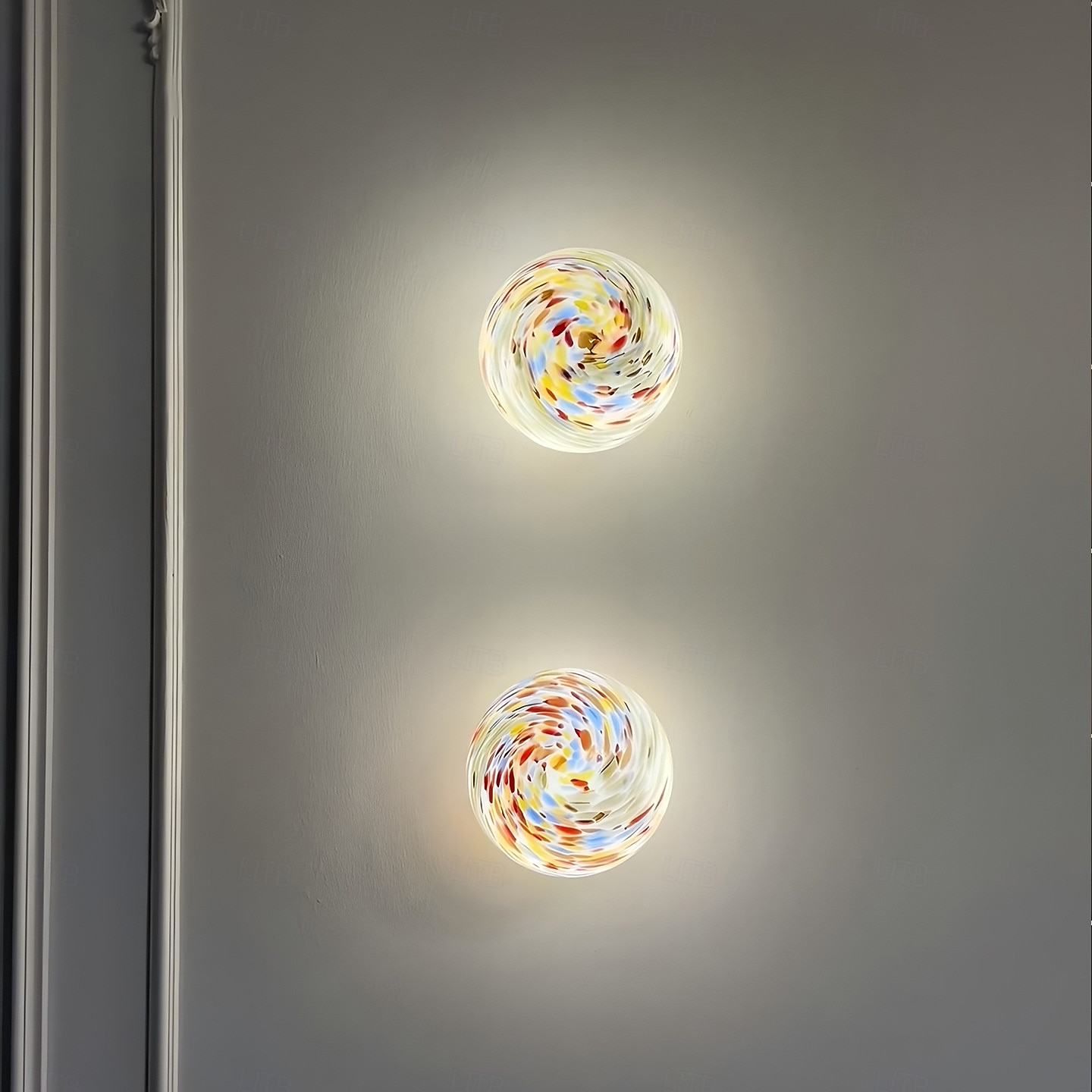 современный стеклянный настенный светильник для помещений 2026 - $132.99 –P1