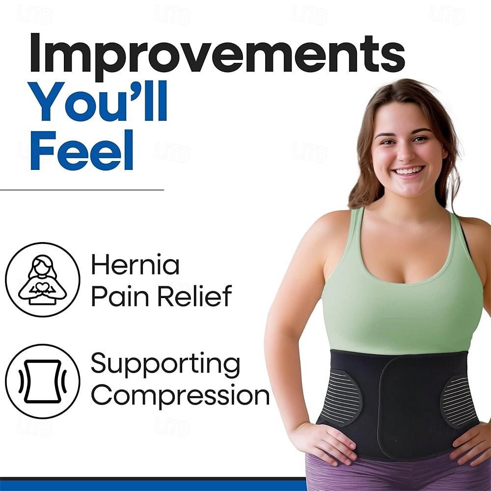 Plus Size Hernia Belt for Men & Women  Post Surgery Abdominal Binder Postpartum Belly Band Belly Wrap  Hysterectomy Umbilical Inguinal Hernia  Belly Binder & Tummy Tuck  Fajas Para Hombres 2026 - $15.49 –P4