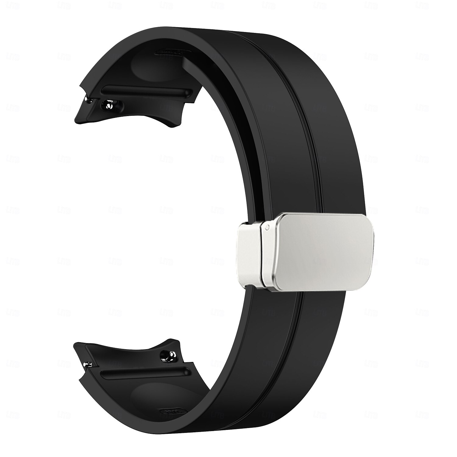 2026年 時計バンド のために Samsung Galaxy Watch 7/6/5/4  40/44mm, Watch 5 Pro 45mm, Watch 6 Classic 43/47mm, Watch 4 Classic 42/46mm シリコーン 置換 ストラップ 調整可 スポーツバンド モダンバックル リストバンド  コレクション – $10.99 –P14