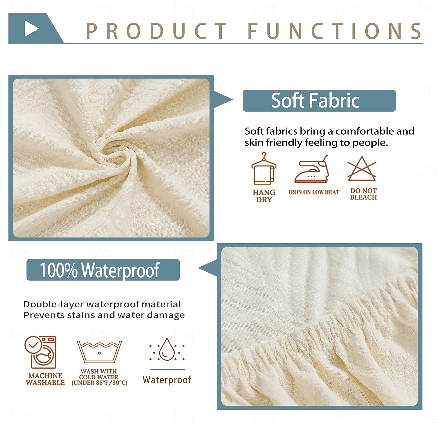 Coprisedia elasticizzati in jacquard a foglia, morbidi coprisedili elastici per sala da pranzo, cucina, arredamento per la casa, fodera rimovibile antipolvere e antimacchia. del 2026 a $9.49 –P4
