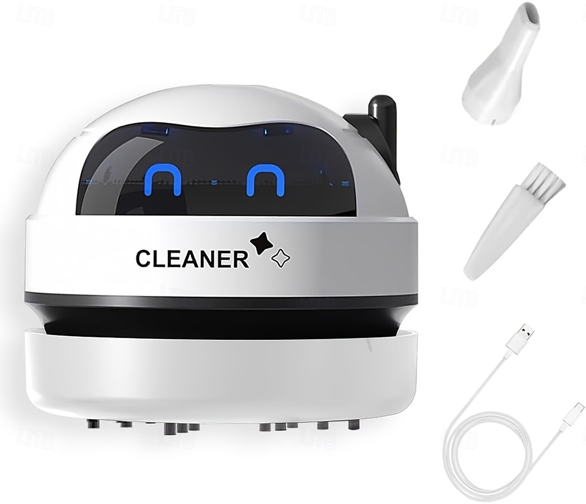 Portable USB Handheld Vacuum Cleaner - A Compact Desktop Vacuum Cleaner Suitable for Cleaning Homes Offices Cars and Keyboards. USB Charging Low Voltage Operation Button Control Designed As The 2026 - $20.99 –P2
