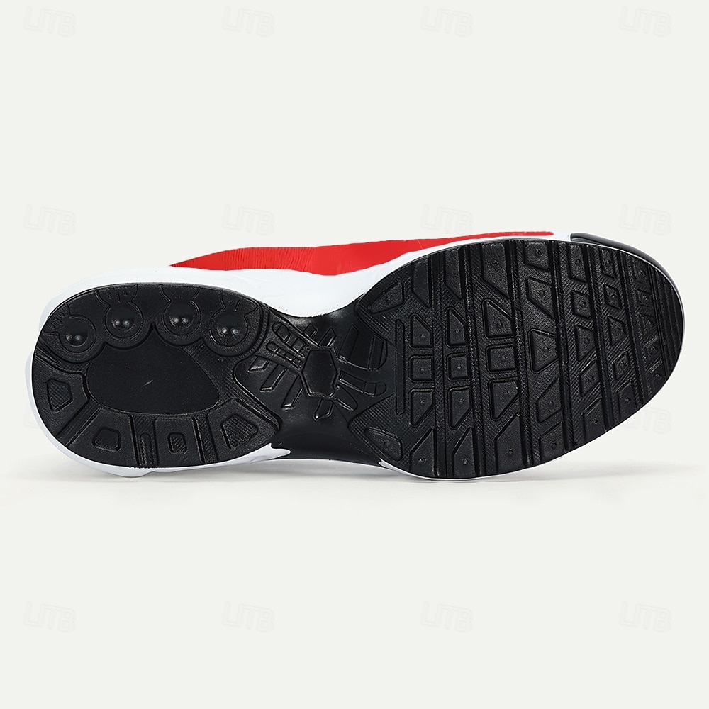 3D-tryckta jultomtensneakers för män – lekfulla och mysiga, roliga julskor för julfester och vinterfestligheter 2025 - $46.99 –P7