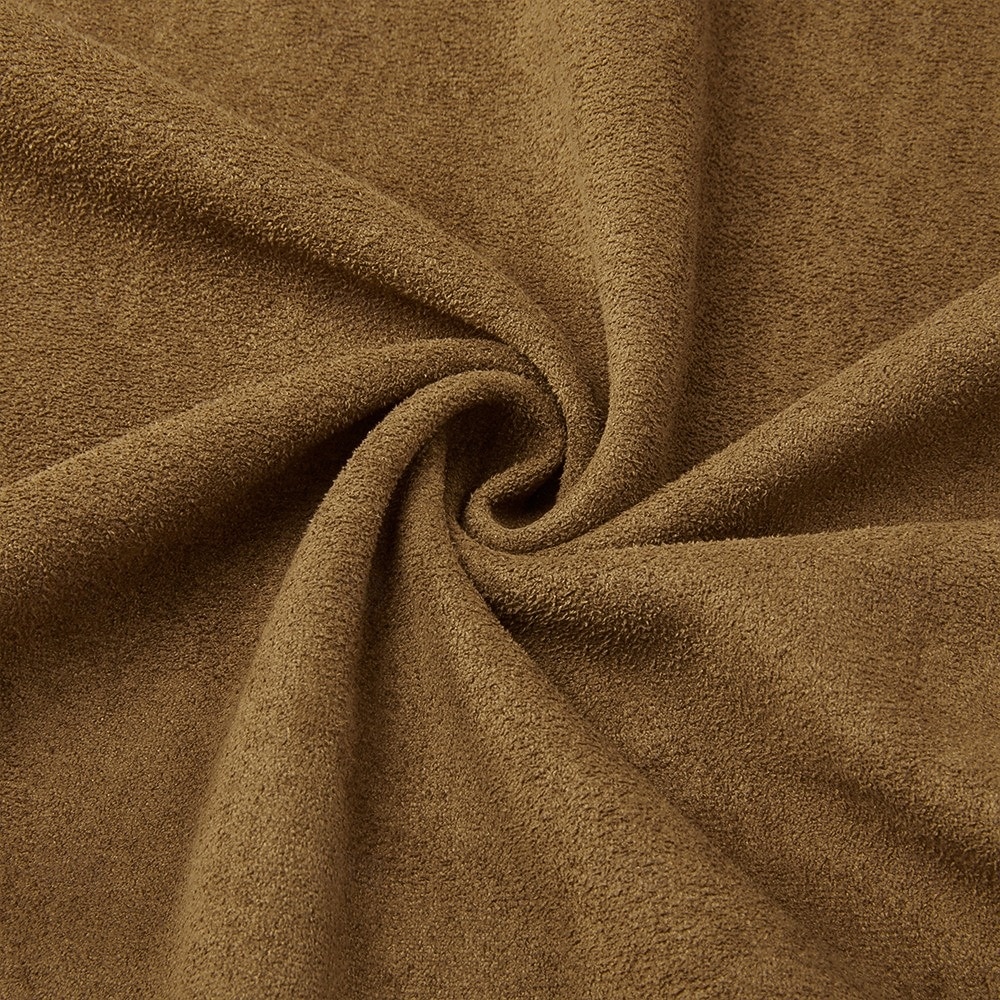 Мужская футболка из искусственной замши с длинным рукавом, V-образным вырезом, складками, плиссировкой, осенне-зимняя, винтажная, повседневная, ретро, с рюшами, цветная, для улицы, повседневная, 2026 - $29.99 –P3