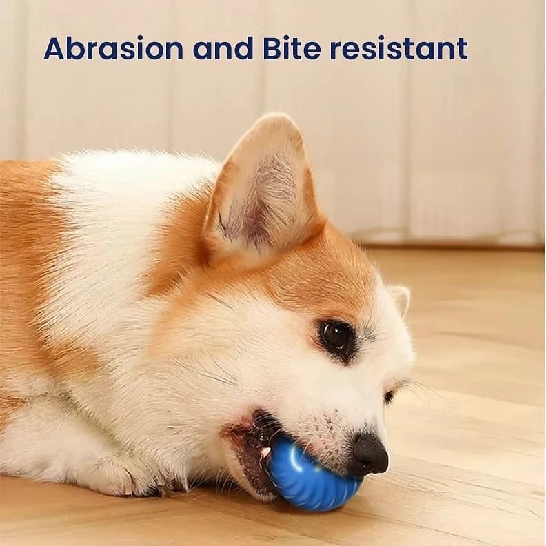 Интерактивный мяч для игрушек, подходит для щенков, собак маленьких и средних размеров, а также домашних животных/кошек. Автоматически запускается, стимулирует, развлекает и помогает бороться со 2025 - $28.99 –P7