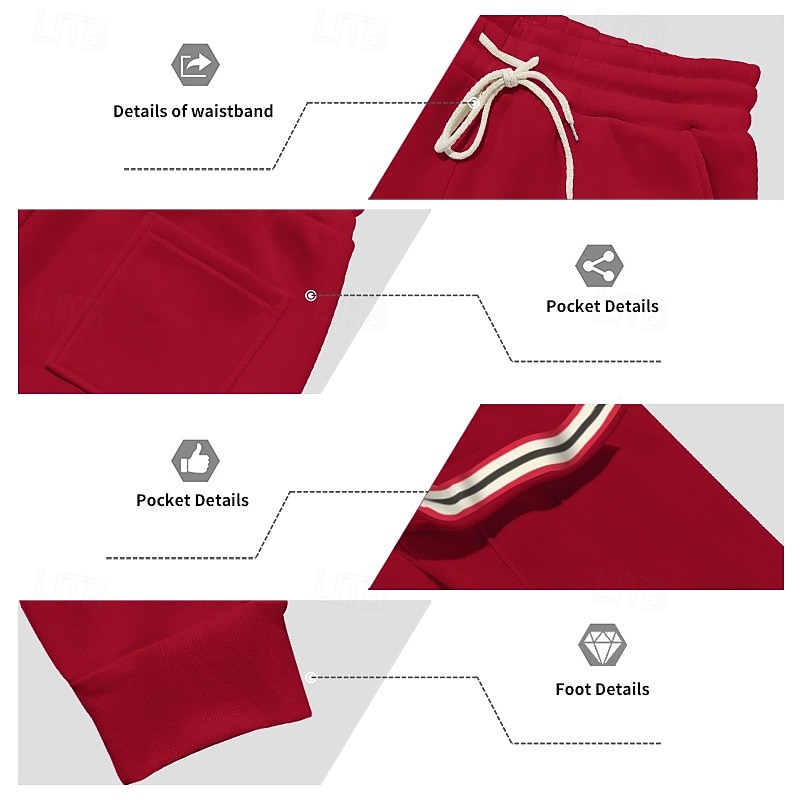 Ανδρικά Πουλόβερ Φόρμα Σετ ρούχων Jachetă Πέτο ΕΞΩΤΕΡΙΚΟΥ ΧΩΡΟΥ Καθημερινά Αθλητικά Κορδόνι Κουμπί επάνω Τσέπη Ταινία Μαύρο Ρουμπίνι Καφέ Πολυεστέρας Ρούχα Γυμναστικής Μοντέρνα Κομψό στυλ street 2026 - $55.99 –P9